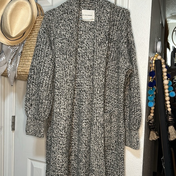 LUCKY brand longline button down cardigan - Picture 3 of 6